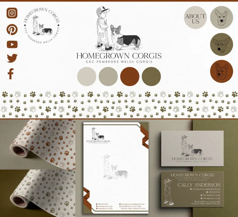 Brand identity design