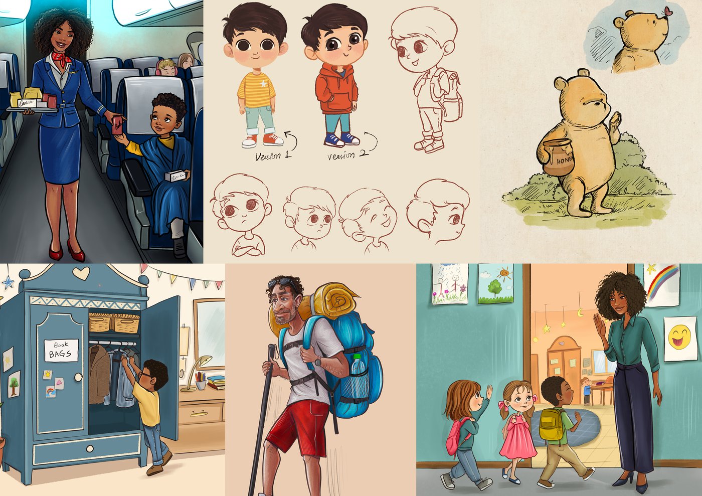 Character and custom illustration