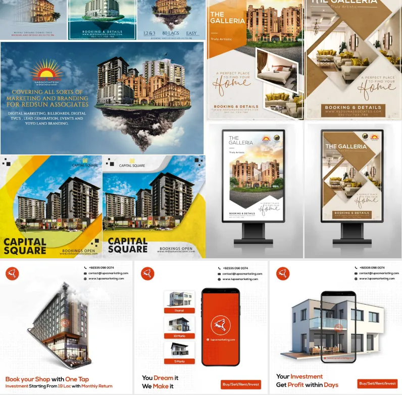 Social media graphic templates
