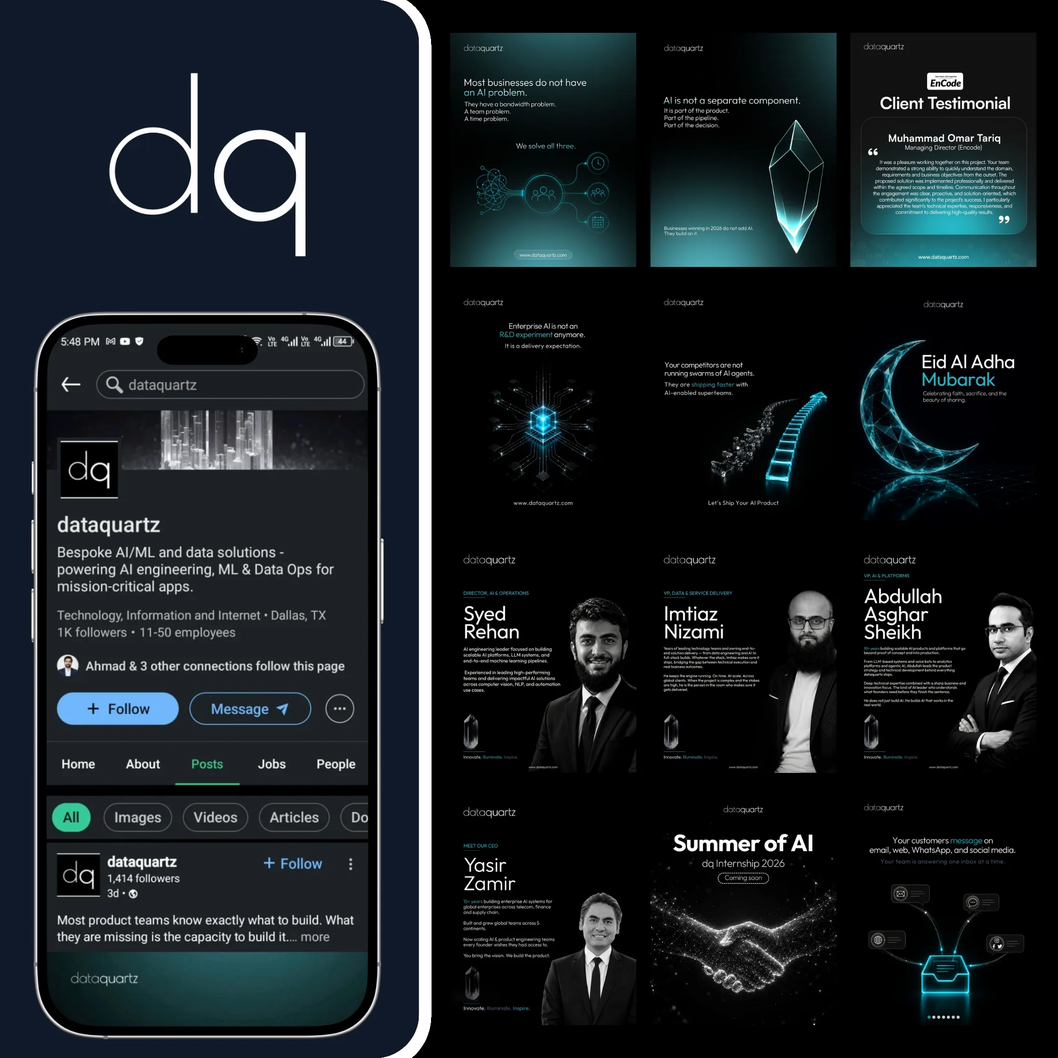 Dataquartz campaign