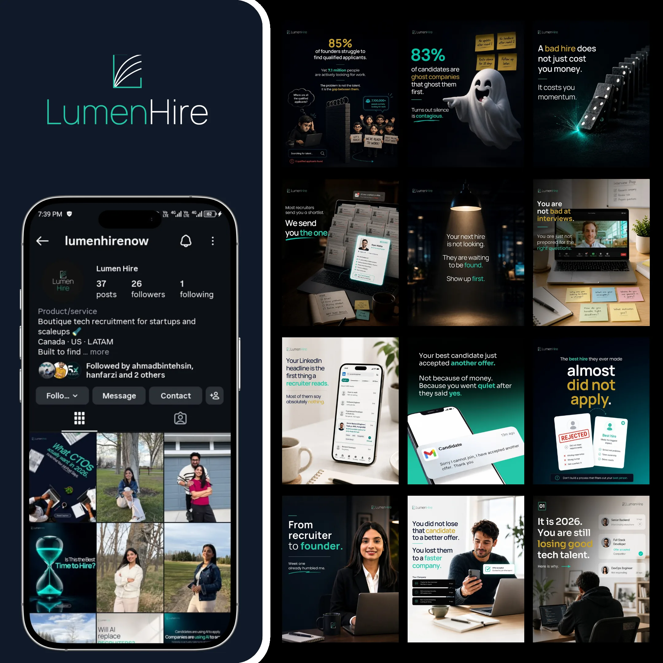 LumenHire campaign