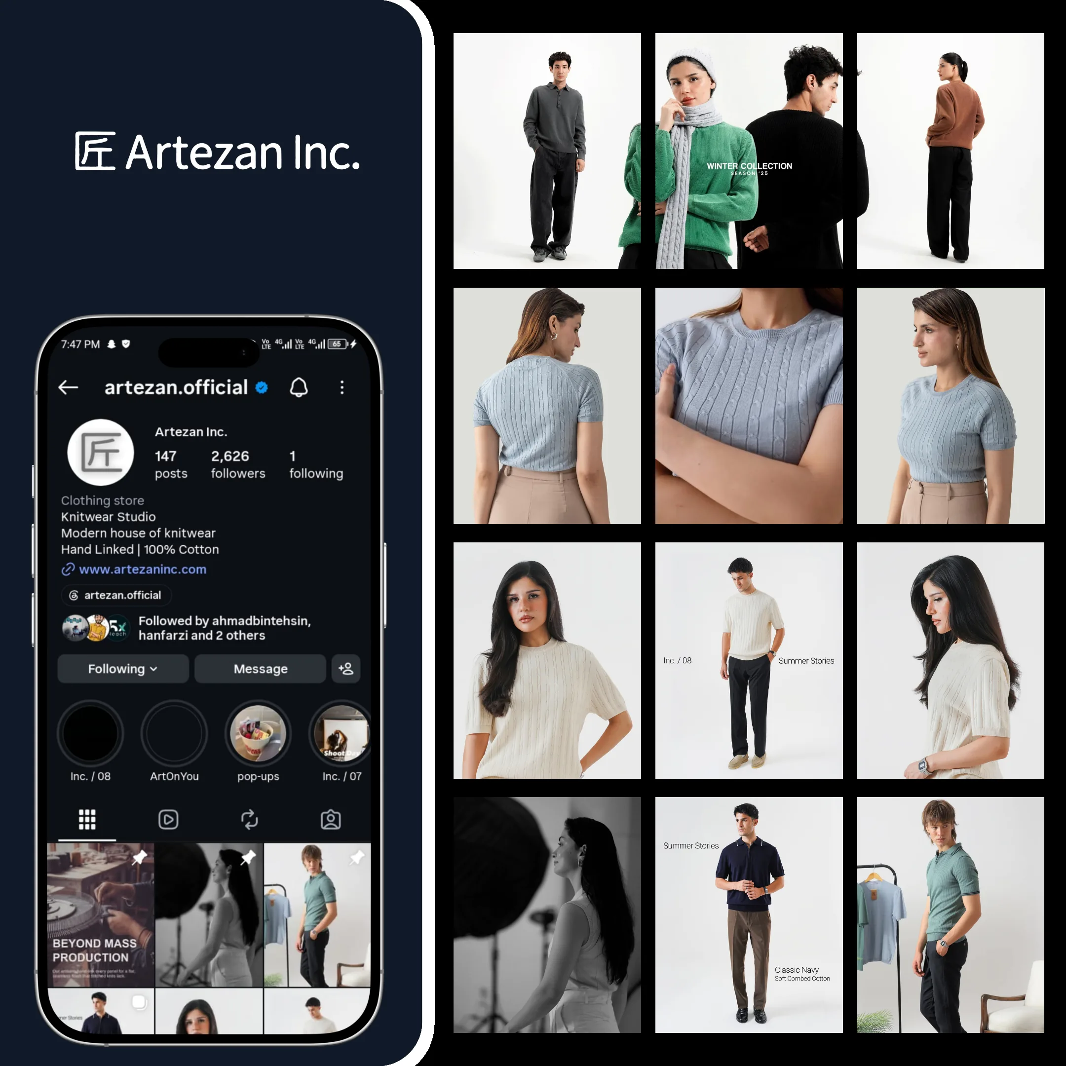 Artezan Inc. campaign