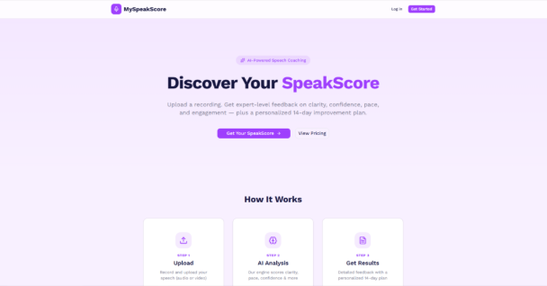 MySpeakScore